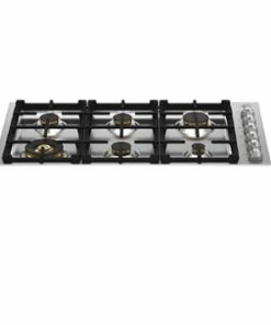 Bertazzoni - 36" Master Series Drop in Gas Cooktop - Stainless steel