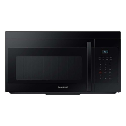 Samsung - 1.6 cu. ft. Over-the-Range Microwave with Auto Cook - Black