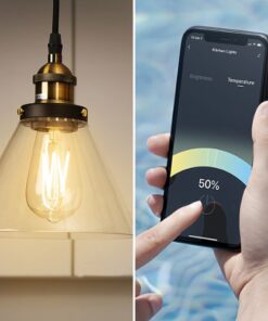 Geeni - LUX ST19 Wi-Fi Smart Edison Bulb (2-Pack) - White 0
