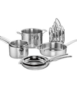 Cuisinart - Smartnest 11 PC Cookware Set - Stainless Steel