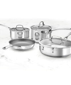 Cuisinart - Forever Stainless Collection 11-Piece Cookware Set - Stainless Steel
