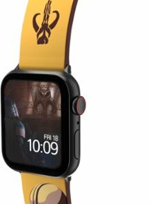 MobyFox - Star Wars The Mandalorian Code of Honor - Silicone Smartwatch Band Compatible with Apple Watch, Fits 38, 40, 42 & 44mm