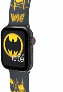 MobyFox - DC Comics - Batman Bold Retro Apple Watch Band - Compatible with Apple Watch – Fits 38mm, 40mm, 42mm and 44mm