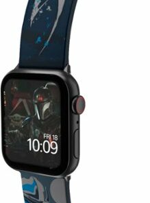 MobyFox - Star Wars: The Mandalorian - Beskar Armor Smartwatch Band – Compatible with Apple Watch– Fits 38mm, 40mm, 42mm and 44mm