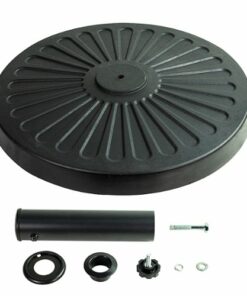 Patio Premier - 26lb 18" Weston Composite Umbrella Stand - Black
