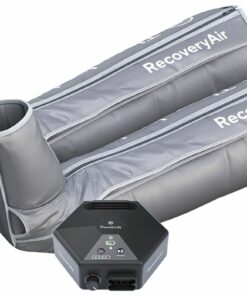 Therabody - RecoveryAir Pneumatic Compression System - Medium Set - Grey