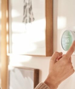 Google - Nest Thermostat Trim Kit - Deep fog