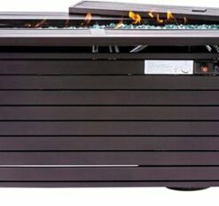 Legacy Heating - Rectangular Fire Pit Table - Brown