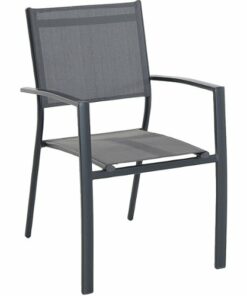 Hanover - Naples 5-Piece Square Dining Set - Alum/Grey