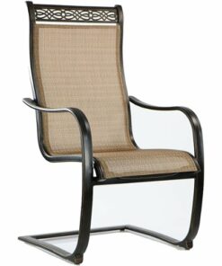 Hanover - Manor 7-Piece Dining Set - Tan/Bronze