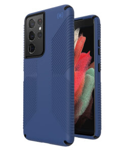 Speck - Presidio2 Grip Case for Samsung Galaxy S21 Ultra 5G - Blue
