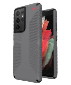 Speck - Presidio2 Grip Case for Samsung Galaxy S21 Ultra 5G - GREY