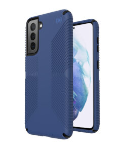 Speck - Presidio2 Grip Case for Samsung Galaxy S21 5G - BLUE/BLACK