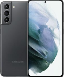 Samsung - Geek Squad Certified Refurbished Galaxy S21 5G 128GB (Unlocked) - Phantom Gray