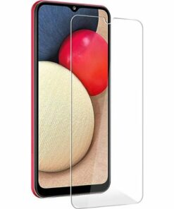 SaharaCase - ZeroDamage Ultra Strong+ Tempered Glass Screen Protector for Samsung Galaxy A02 and A02s (2-Pack) - Clear