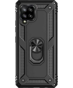 SaharaCase - Military Kickstand Series Case for Samsung Galaxy A42 5G - Black