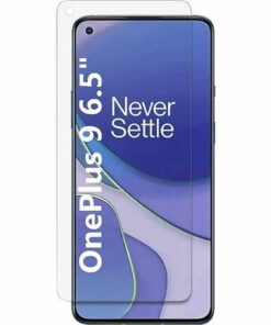 SaharaCase - ZeroDamage ULTRA STRONG + HD Tempered Glass Screen Protector for OnePlus 9 5G - Clear