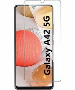SaharaCase - ZeroDamage Tempered Glass Screen Protector for Samsung Galaxy A42 5G - Clear