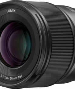 Panasonic - LUMIX S Series Camera Lens, 50mm F1.8 L-Mount Lens for Mirrorless Full Frame Digital Cameras, S-S50 - Black