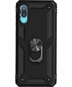 SaharaCase - Military Kickstand Series Case for Samsung Galaxy A02 - Black
