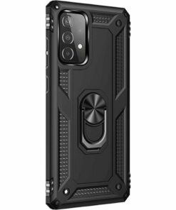 SaharaCase - Military Kickstand Series Case for Samsung Galaxy A52 5G - Black