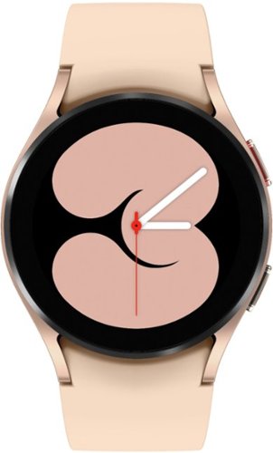 Samsung - Galaxy Watch4 Aluminum Smartwatch 40mm LTE - Gold