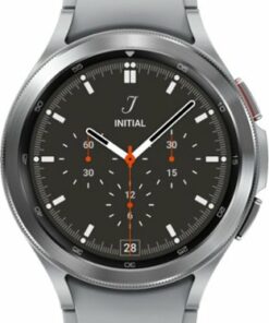 Samsung - Galaxy Watch4 Classic Stainless Steel Smartwatch 46mm BT - Silver
