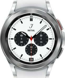 Samsung - Galaxy Watch4 Classic Stainless Steel Smartwatch 42mm LTE - Silver