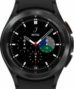 Samsung - Galaxy Watch4 Classic Stainless Steel Smartwatch 42mm LTE - Black