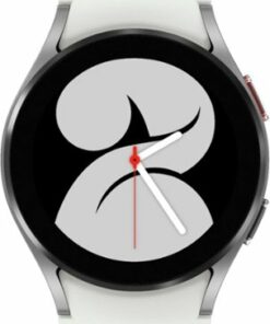 Samsung - Galaxy Watch4 Aluminum Smartwatch 40mm LTE - Silver