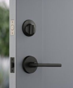 Level - Touch Edition Smart Lock Bluetooth Replacement Deadbolt with App/Key/Voice Assistant Access - Matte Black
