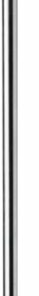 Fisher & Paykel - Professional Round 2 Piece Handle Kit for RS3084 Bottom Mount Column Refrigerators - Stainless steel