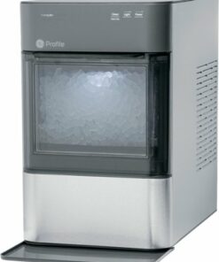 GE Profile - Opal 2.0 24 lb. Portable Ice maker with Nugget Ice Production and Built-In WiFi - Stainless steel