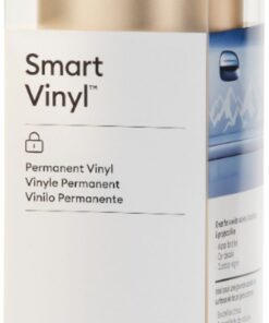 Cricut - Smart Vinyl Matte Metallic – 12 ft - Champagne