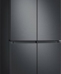 Dacor - 22.8 Cu. Ft. 4-Door Flex French Door Counter Depth Refrigerator with Dual Reveal Doors and FlexZone™ - Graphite Stainless Steel