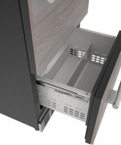 Thermador - 4.4 Cu. Ft. Built-In Double Drawer Under-Counter Refrigerator - Custom Panel Ready