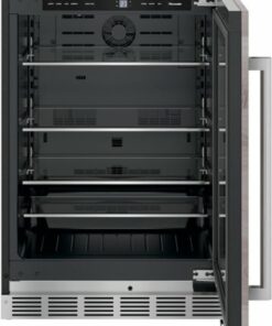 Thermador - 4.9 Cu. Ft. Built-In Under-Counter Glass Door Refrigerator, Right Hinged - Custom Panel Ready