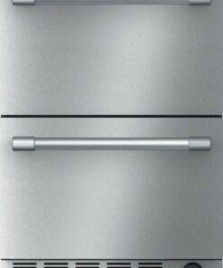 Thermador - Professional Series 4.4 Cu. Ft. Built-In Double Drawer Under-Counter Refrigerator - Stainless steel