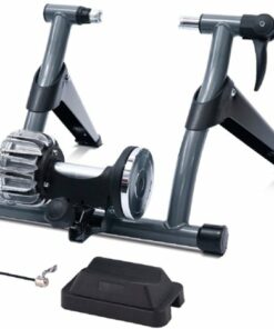 Sportneer - Indoor Fluid Bicycle Trainer Stand - Black and Gray