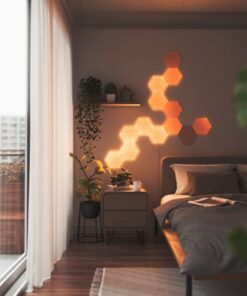 Nanoleaf - Elements Hexagons Expansion Pack (3 Panels) - Wood Look