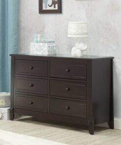 Sorelle - Berkley Double Dresser - Espresso