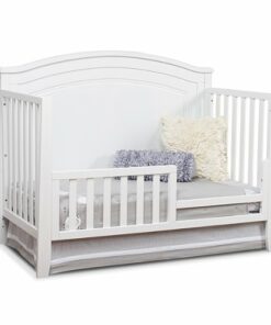 Sorelle - Berkley Round Top Panel Crib - White