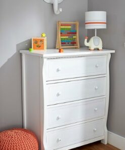 Sorelle - Princeton Elite 4 Drawer Dresser - White