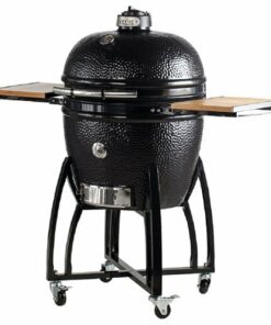 Saffire - Kamado—XL Charcoal Grill & Smoker - Black