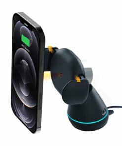iOttie - Aivo Connect Alexa Built-in Universal Dash & Windshield with 10W Qi Wireless Charging Mount for Mobile Phones - Black