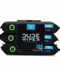 DUDE PRODUCTS - DUDE WIPES 48ct Dispenser Pack Flushable Wipes, Pack of 3