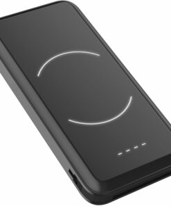 myCharge - PowerPad+Cables 10,000mAh Internal Wireless Battery Portable Charger - Black