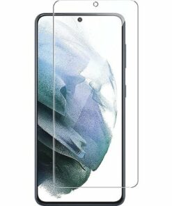 SaharaCase - ZeroDamage Ultra Strong+ Tempered Glass Screen Protector for Samsung Galaxy S21 FE 5G - Clear