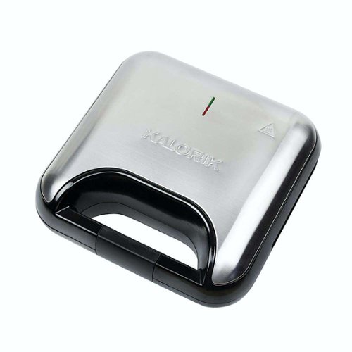 Kalorik - Multi-Purpose Waffle, Grill and Sandwich Maker - Stainelss Steel