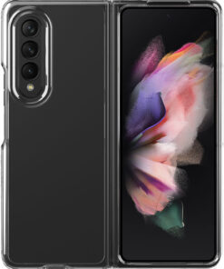 Tech21 - Evo Clear Hard Shell Case for Samsung Galaxy Z Fold3 5G - Clear